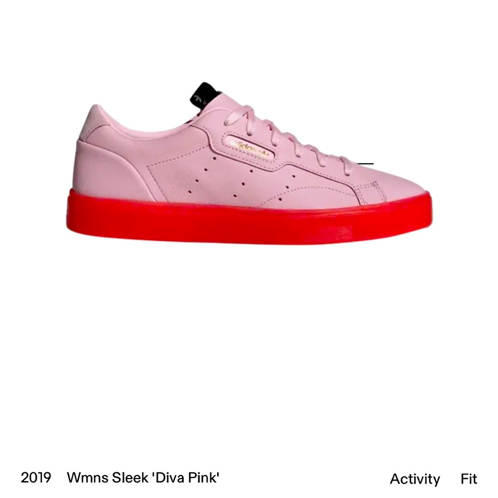 Adidas Womens Sleek “Diva Pink” 2019 model size 7